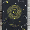 Carnet Constellations aux Pages Noires