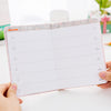 Carnet Agenda Floral Pastel