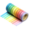 Jeu de Washi Tape Doux Arc-en-Ciel