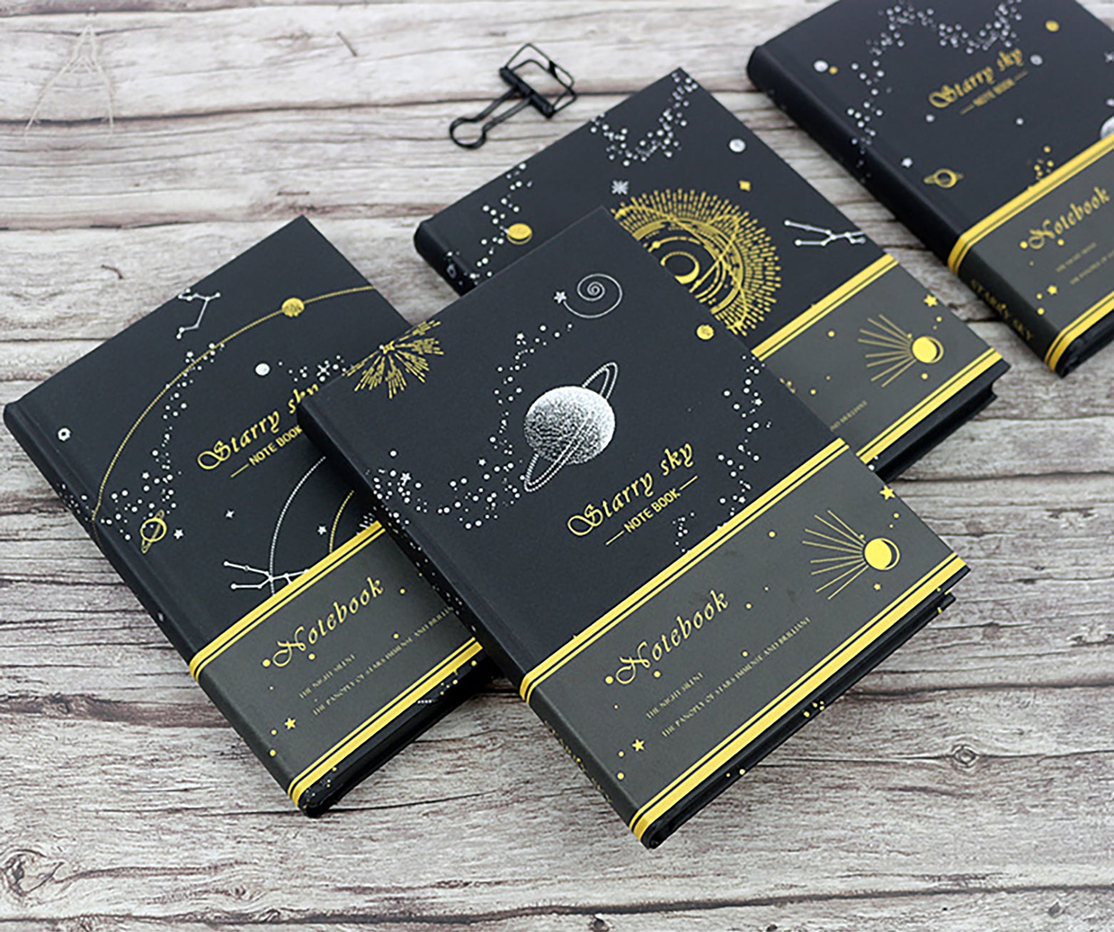 Carnet Constellations aux Pages Noires