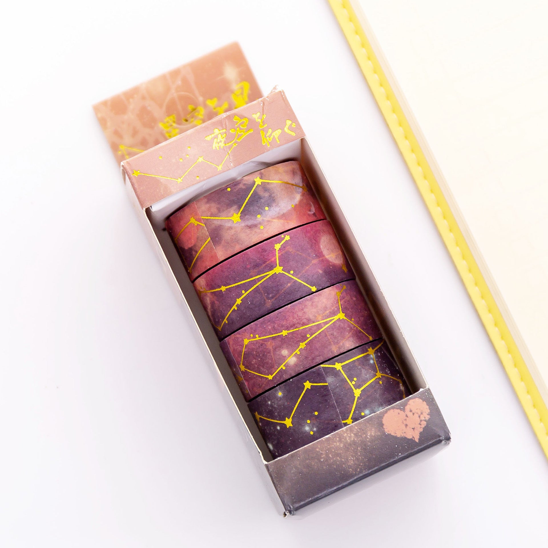 Jeu de Washi Tape Constellations